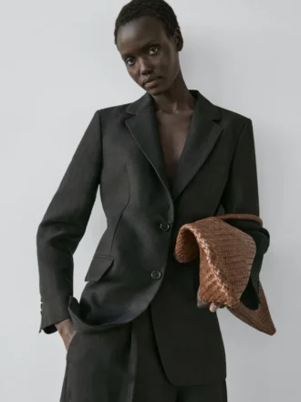 Linnekavajer med fickor