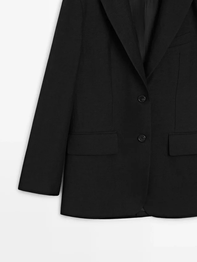 Linnekavajer med fickor Linnekavajer med fickor