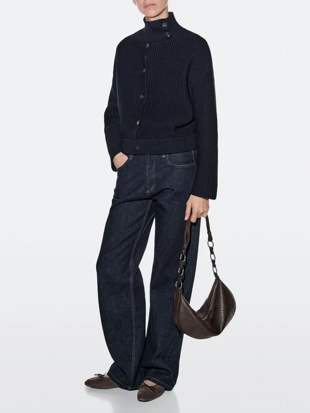 Liten väska i nappaläder Liten väska i nappaläder