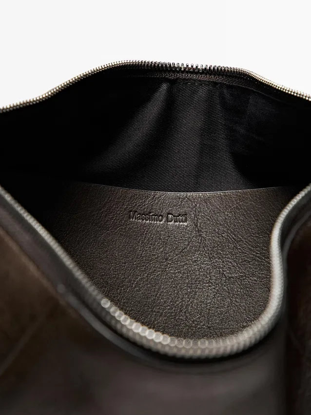 Liten väska i nappaläder Liten väska i nappaläder