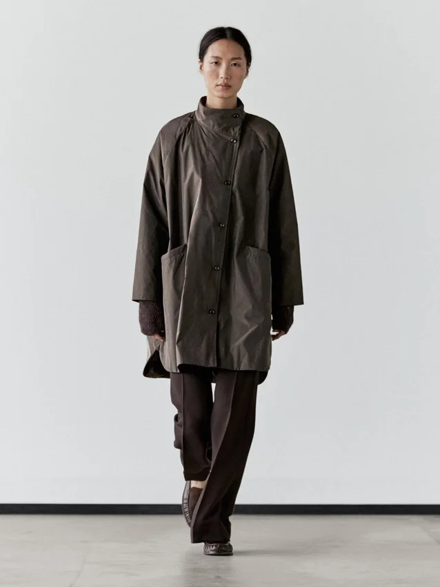 Lång pufferjacka Lång pufferjacka