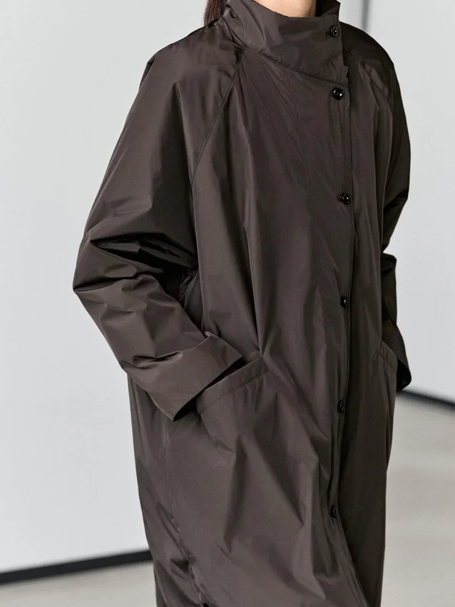 Lång pufferjacka Lång pufferjacka