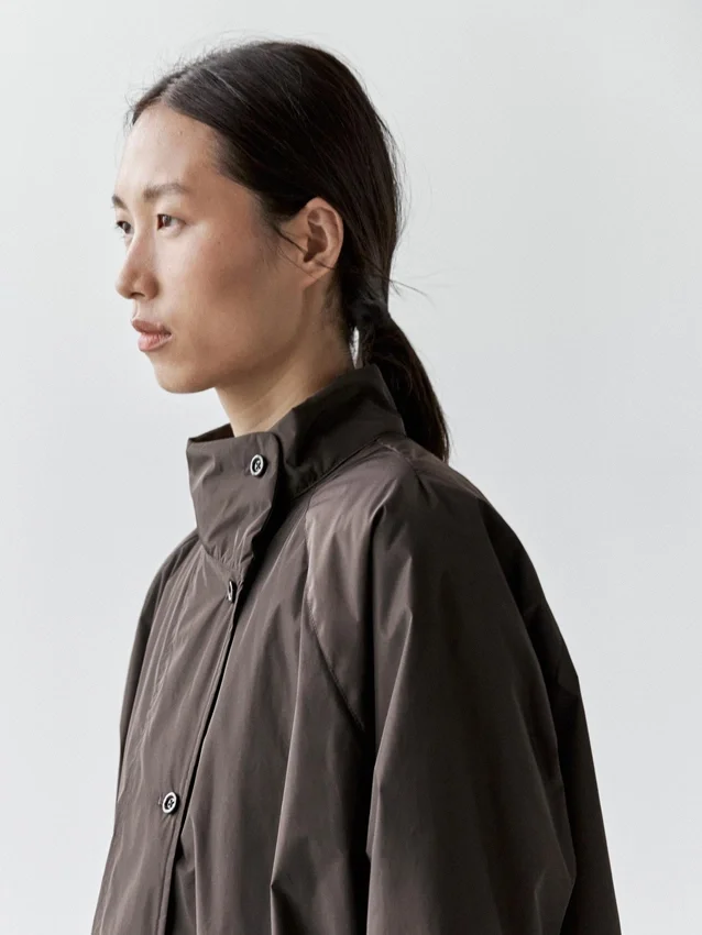 Lång pufferjacka Lång pufferjacka