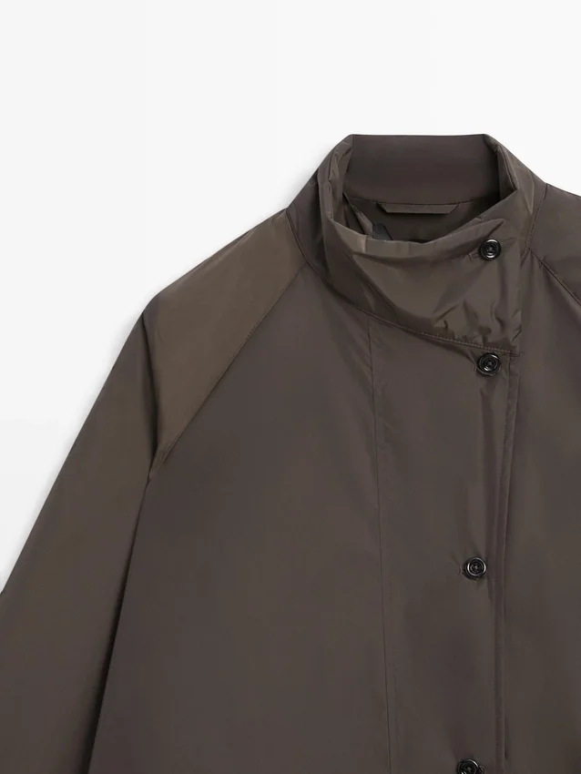 Lång pufferjacka Lång pufferjacka