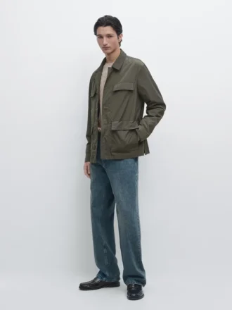 Lätt jacka med fickor