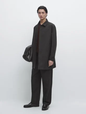 Lätt parkas i tekniskt tyg