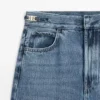 Mid-Rise Bell Bottom Jeans