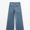 Mid-Rise Bell Bottom Jeans
