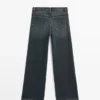 Mid-Rise Bell Bottom Jeans