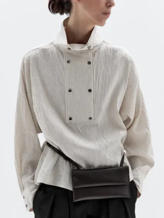 Mini-crossbodyväska i nappaläder