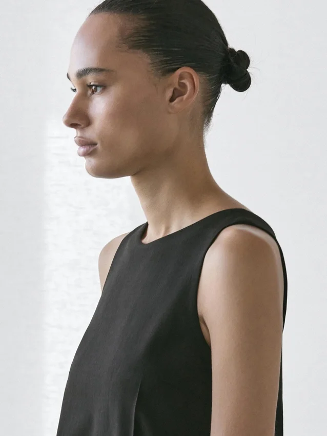 Miniklänning i ullblandning Miniklänning i ullblandning