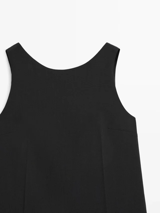 Miniklänning i ullblandning Miniklänning i ullblandning