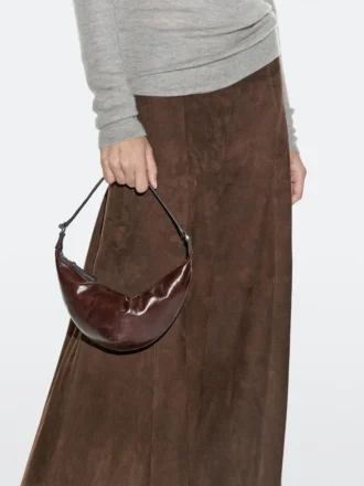 Miniväska i nappaläder