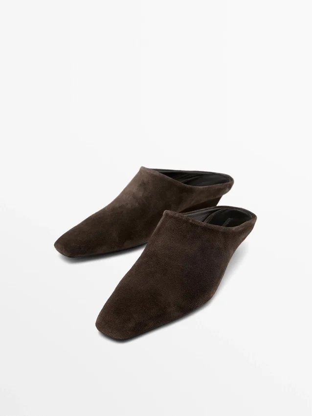 Mules med kilklack Mules med kilklack