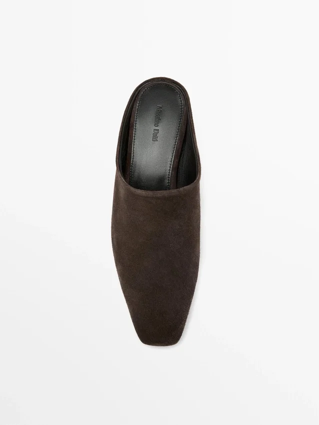 Mules med kilklack Mules med kilklack