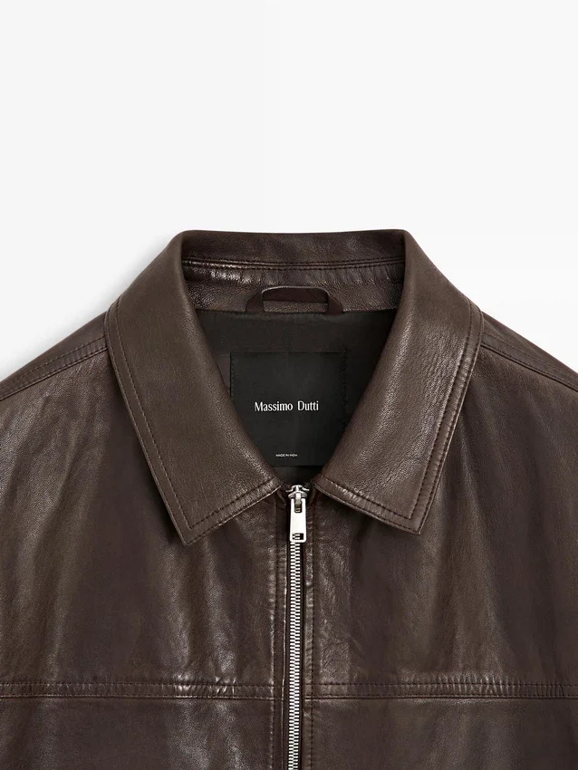 Nappaläderjacka Nappaläderjacka