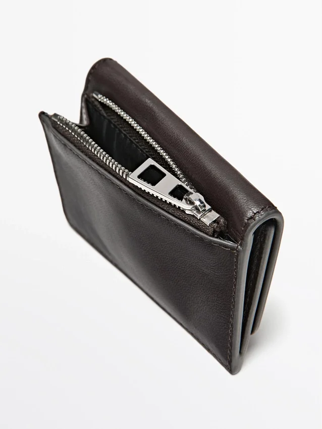 Plånbok i nappaläder Plånbok i nappaläder