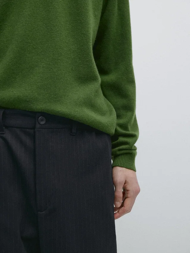 Randiga byxor i jogger-passform Randiga byxor i jogger-passform