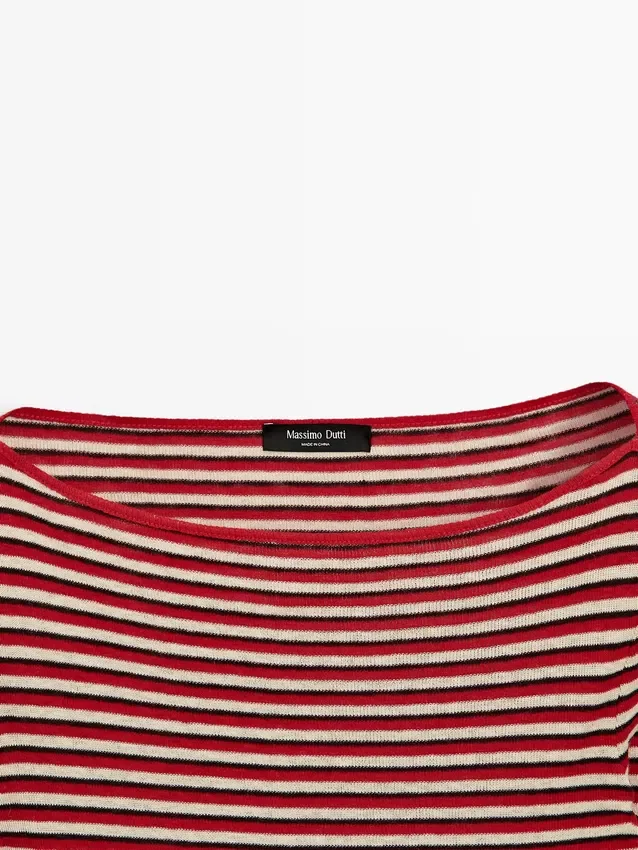 Randiga T-shirts med långa ärmar Randiga T-shirts med långa ärmar