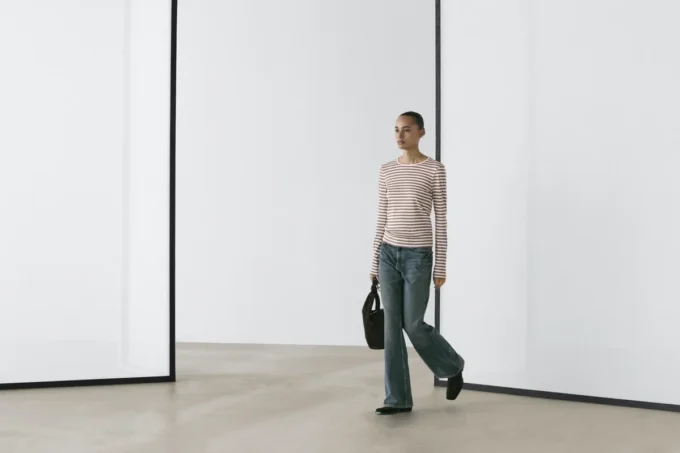 Randige T-shirts i 100 % bomull