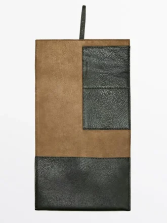 Resväska i nappaläder