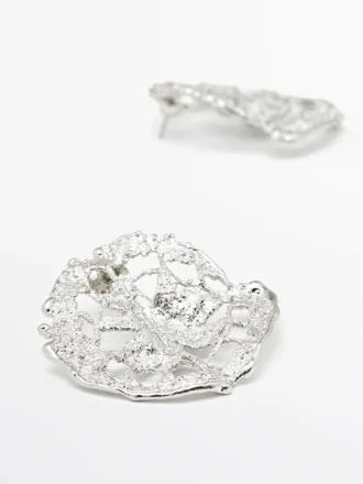 Runda spetsörhängen