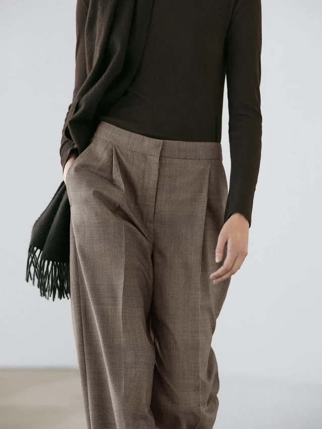 Rutiga kostymer i ull Rutiga kostymer i ull