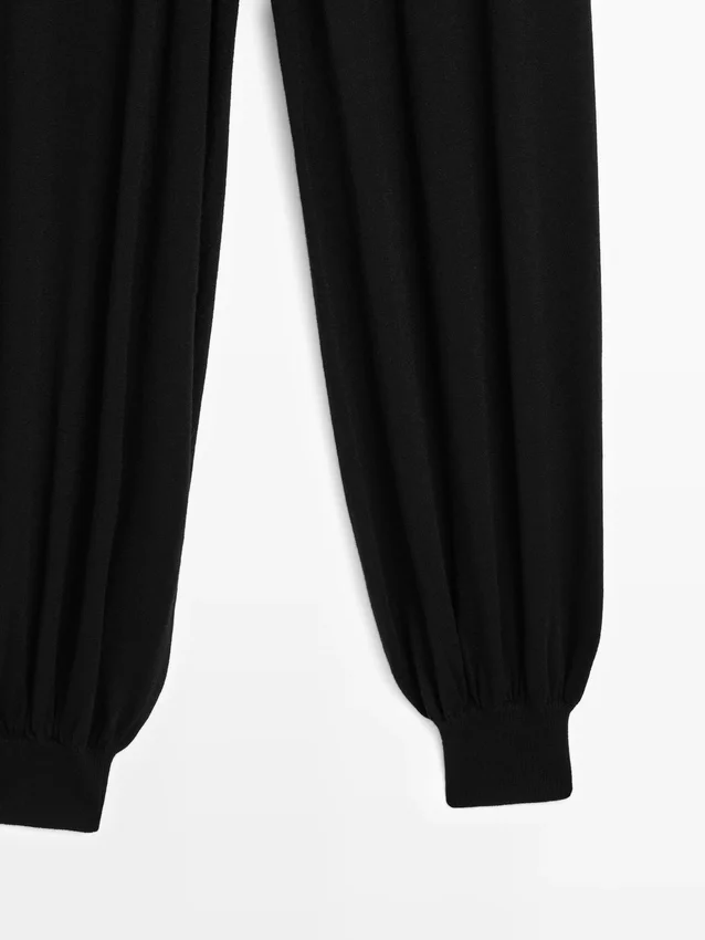 Sarouelbyxor i ullblandning Sarouelbyxor i ullblandning