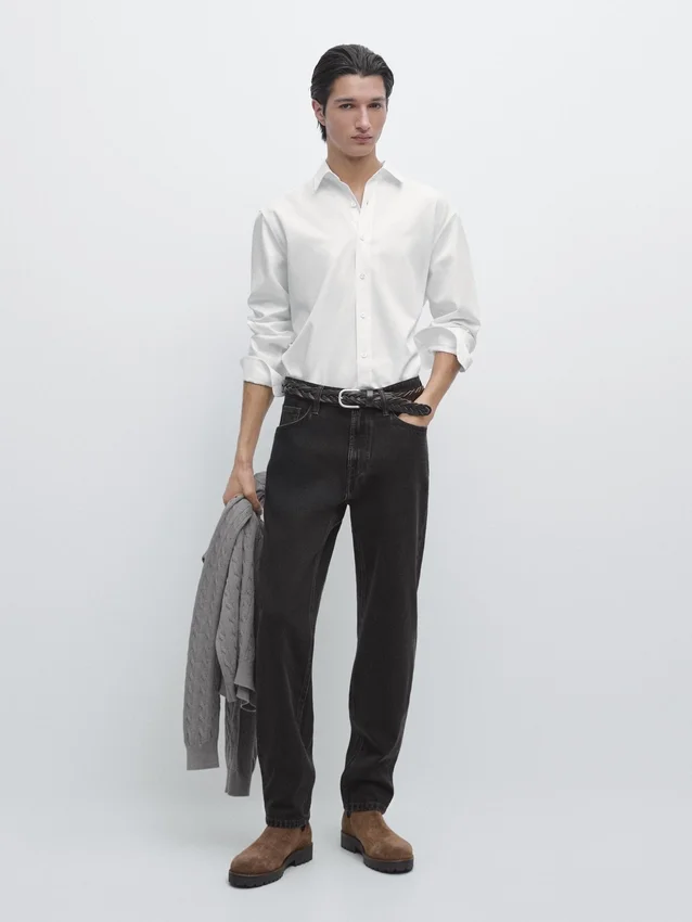 Skjorta i 100 % bomull Skjorta i 100 % bomull