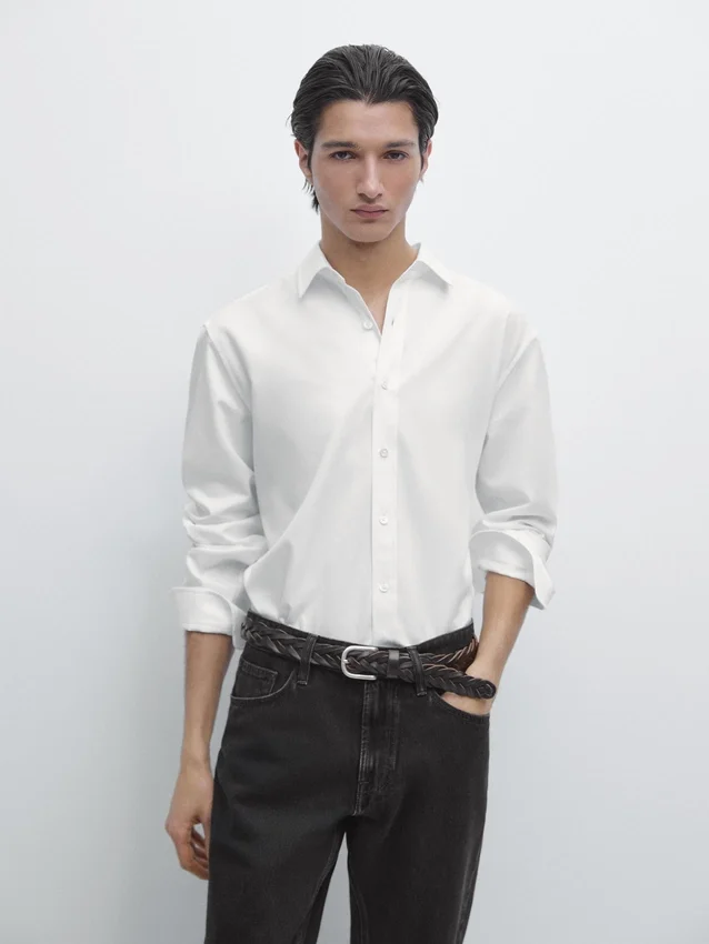 Skjorta i 100 % bomull Skjorta i 100 % bomull