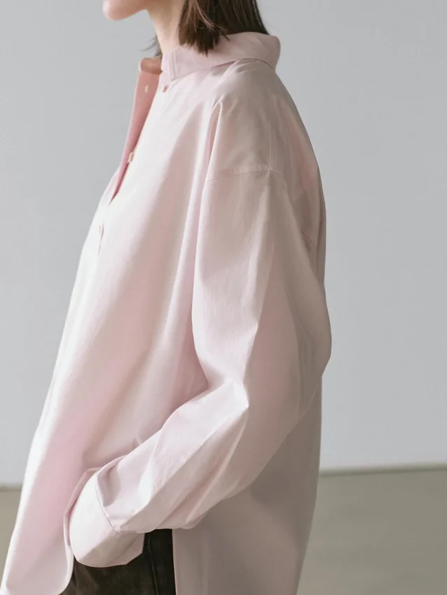 Skjorta i poplin och bomullsblandning Skjorta i poplin och bomullsblandning