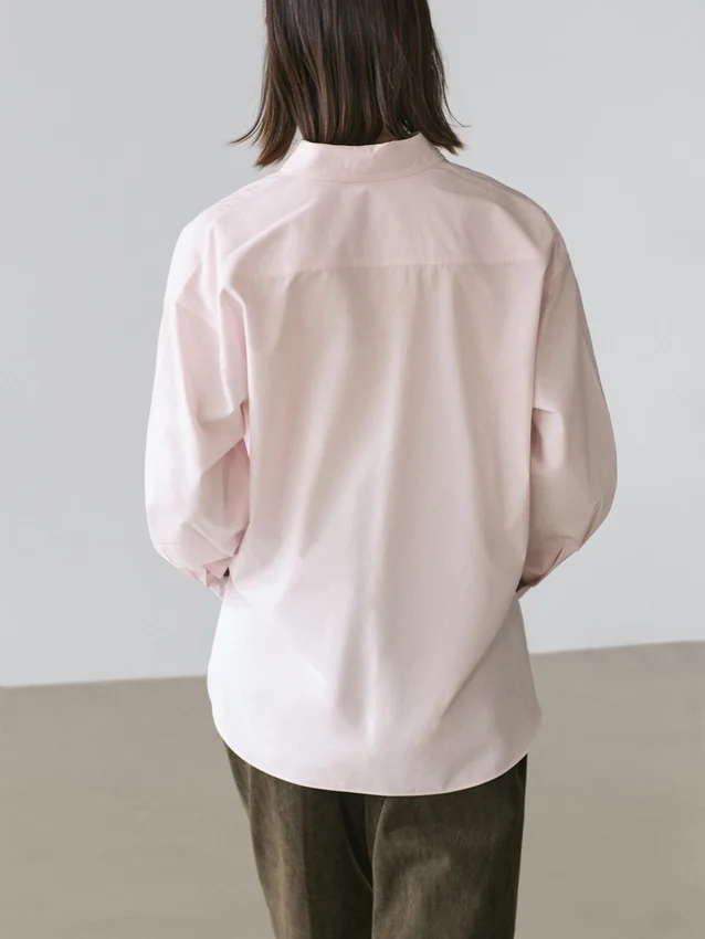 Skjorta i poplin och bomullsblandning Skjorta i poplin och bomullsblandning