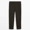 Slim Fit-byxor i bomull Slim Fit-byxor i bomull