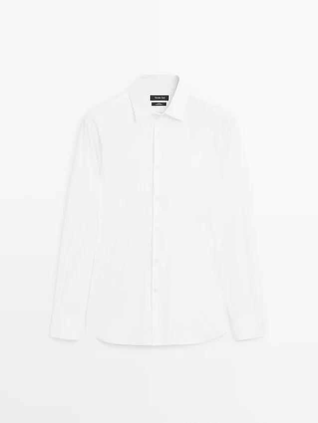 Slim Fit-skjorta i stretch Slim Fit-skjorta i stretch