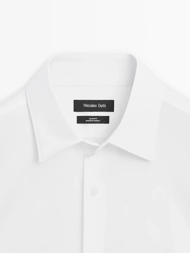 Slim Fit-skjorta i stretch Slim Fit-skjorta i stretch