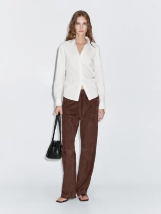 Stretchskjorta i bomullsblandning Stretchskjorta i bomullsblandning