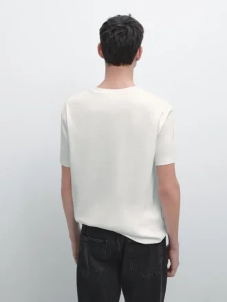 T-shirt i 100 % merceriserad bomull