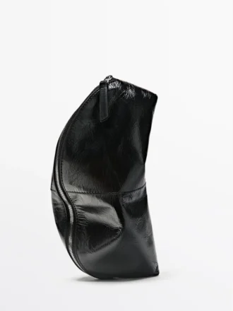 Toalettväska i nappaläder