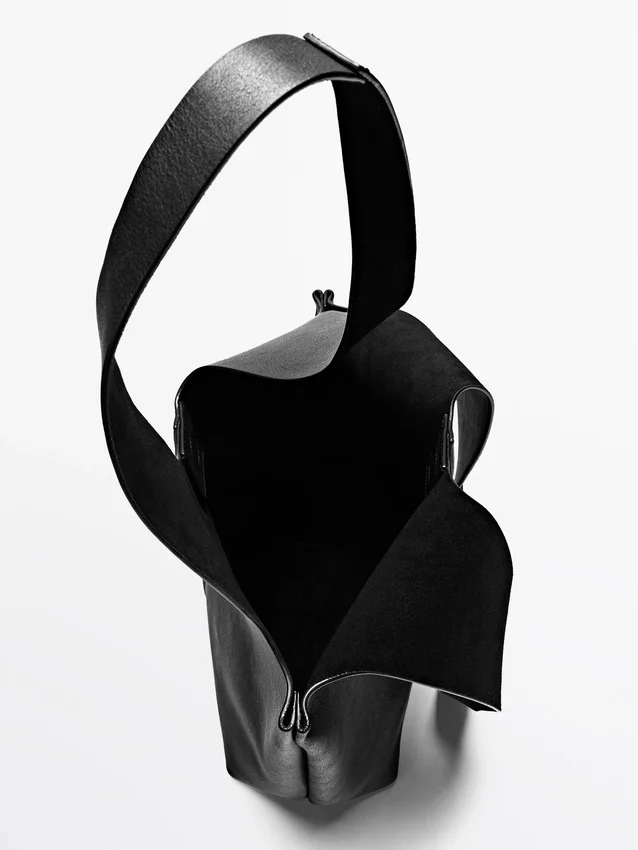 Tote-väska i nappaläder Tote-väska i nappaläder