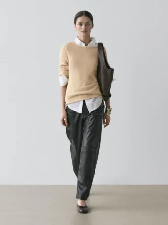 Tröja i bomullsblandning