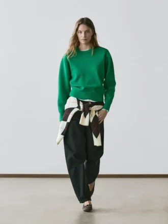 Tröja i bomullsblandning