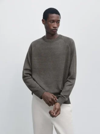 Tröja i bomullsblandning