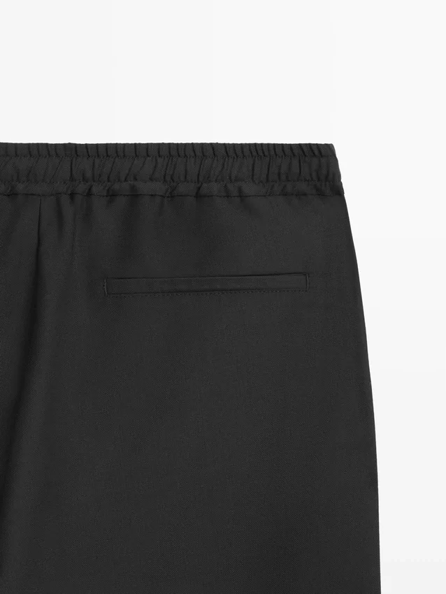 Ullbyxor med avslappnad passform Ullbyxor med avslappnad passform