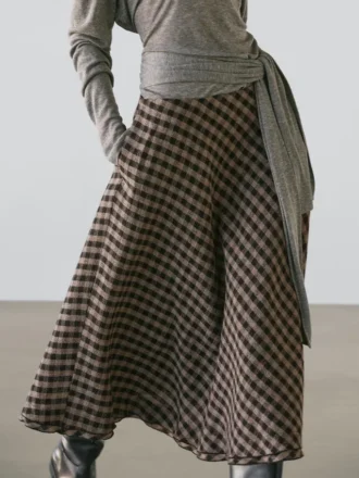 Utställda med rutmönster Utställda med rutmönster