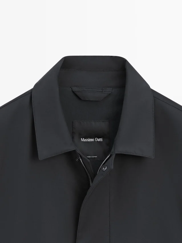 Vattenavvisande tyg Trenchcoat Vattenavvisande tyg Trenchcoat