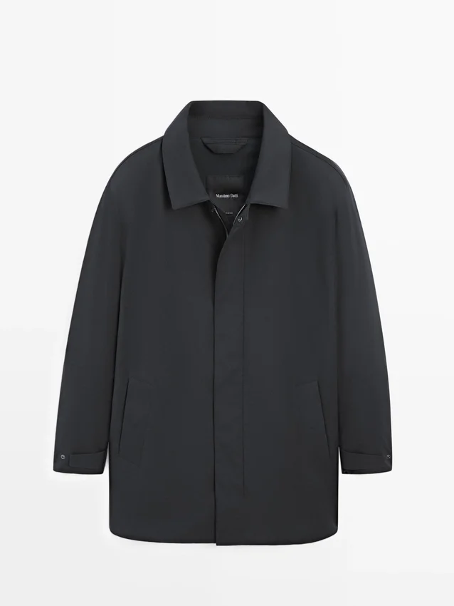 Vattenavvisande tyg Trenchcoat Vattenavvisande tyg Trenchcoat