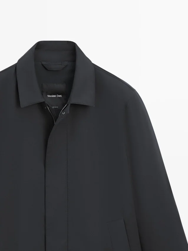 Vattenavvisande tyg Trenchcoat Vattenavvisande tyg Trenchcoat