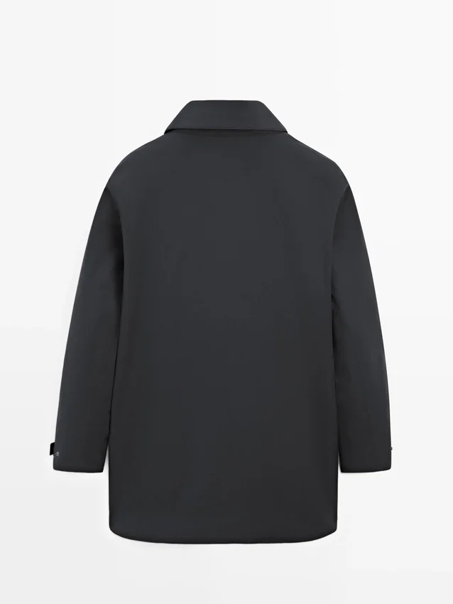 Vattenavvisande tyg Trenchcoat Vattenavvisande tyg Trenchcoat