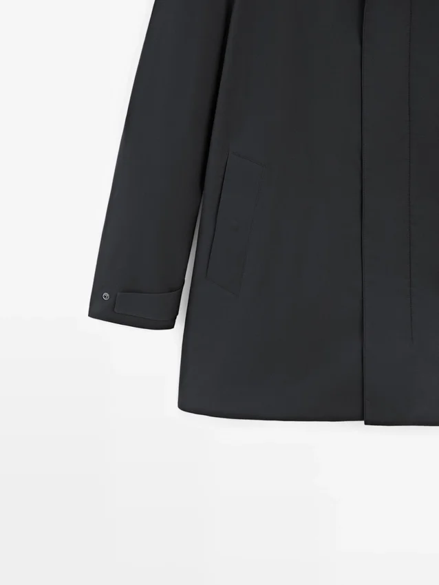 Vattenavvisande tyg Trenchcoat Vattenavvisande tyg Trenchcoat