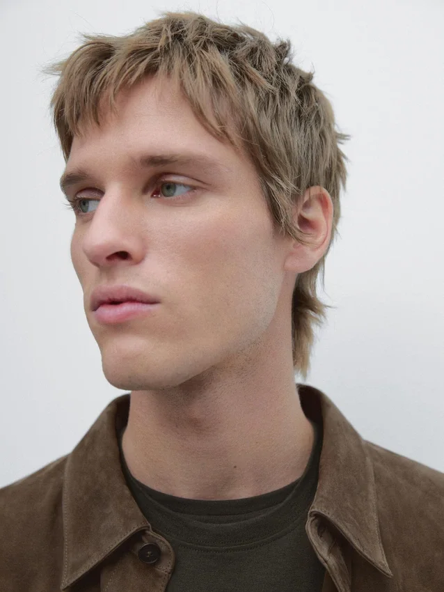 Över skjorta i mocka Över skjorta i mocka